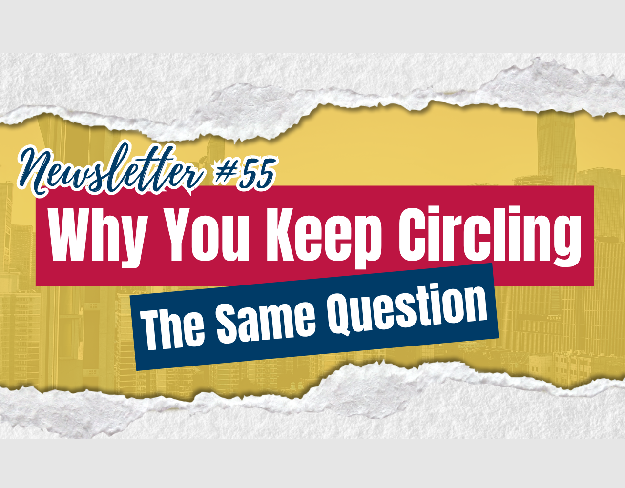 Why You Keep Circling The Same Question.