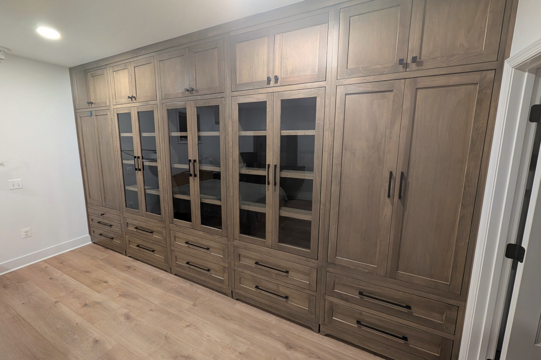 Basement Built Ins | Basement Remodeling |Finished Basement Storage