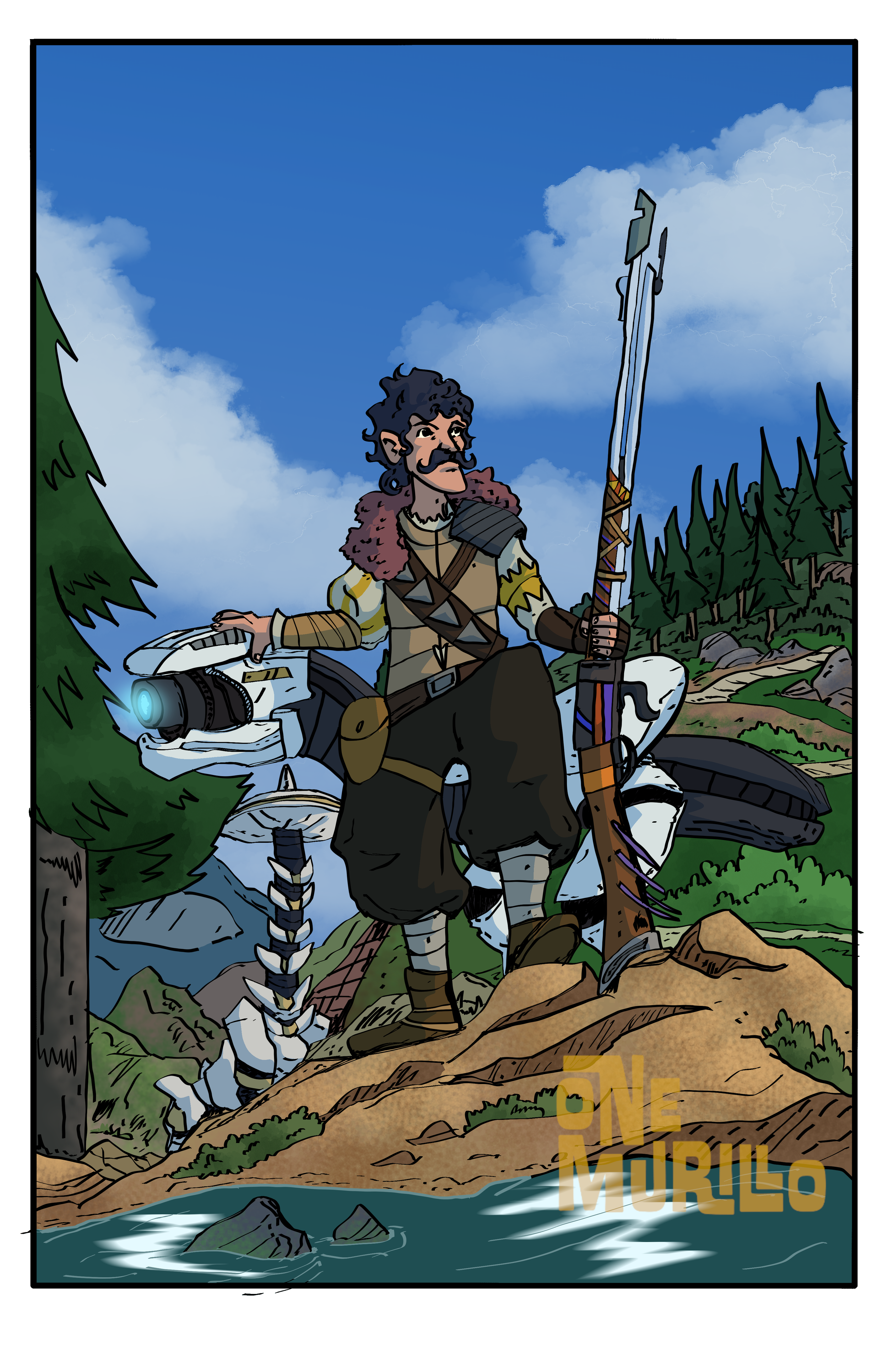 Horizon Hunters Gathering Fanart (OC)