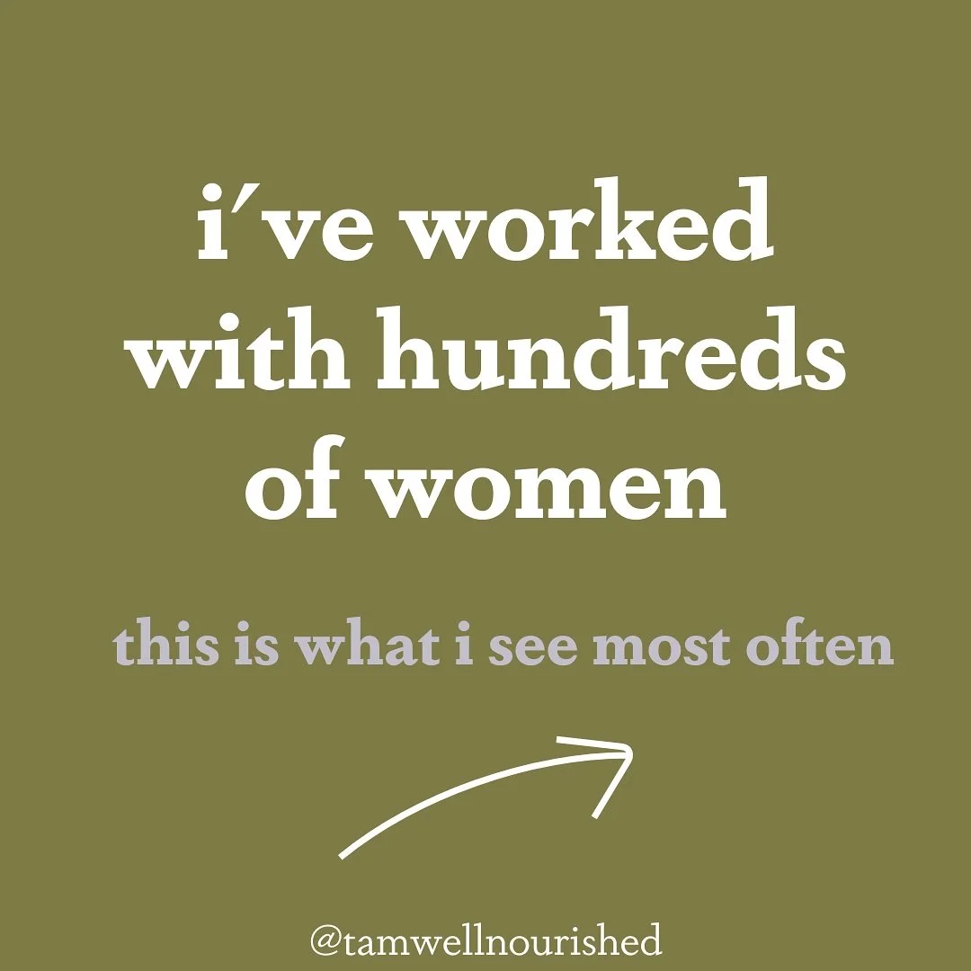 I’ve been lucky enough to work with so many incredible ladies and over time have noticed common themes…
1) ππ»not eating damn near enough foodππ» most women are eating under what their body needs to survive, let alone factoring in act