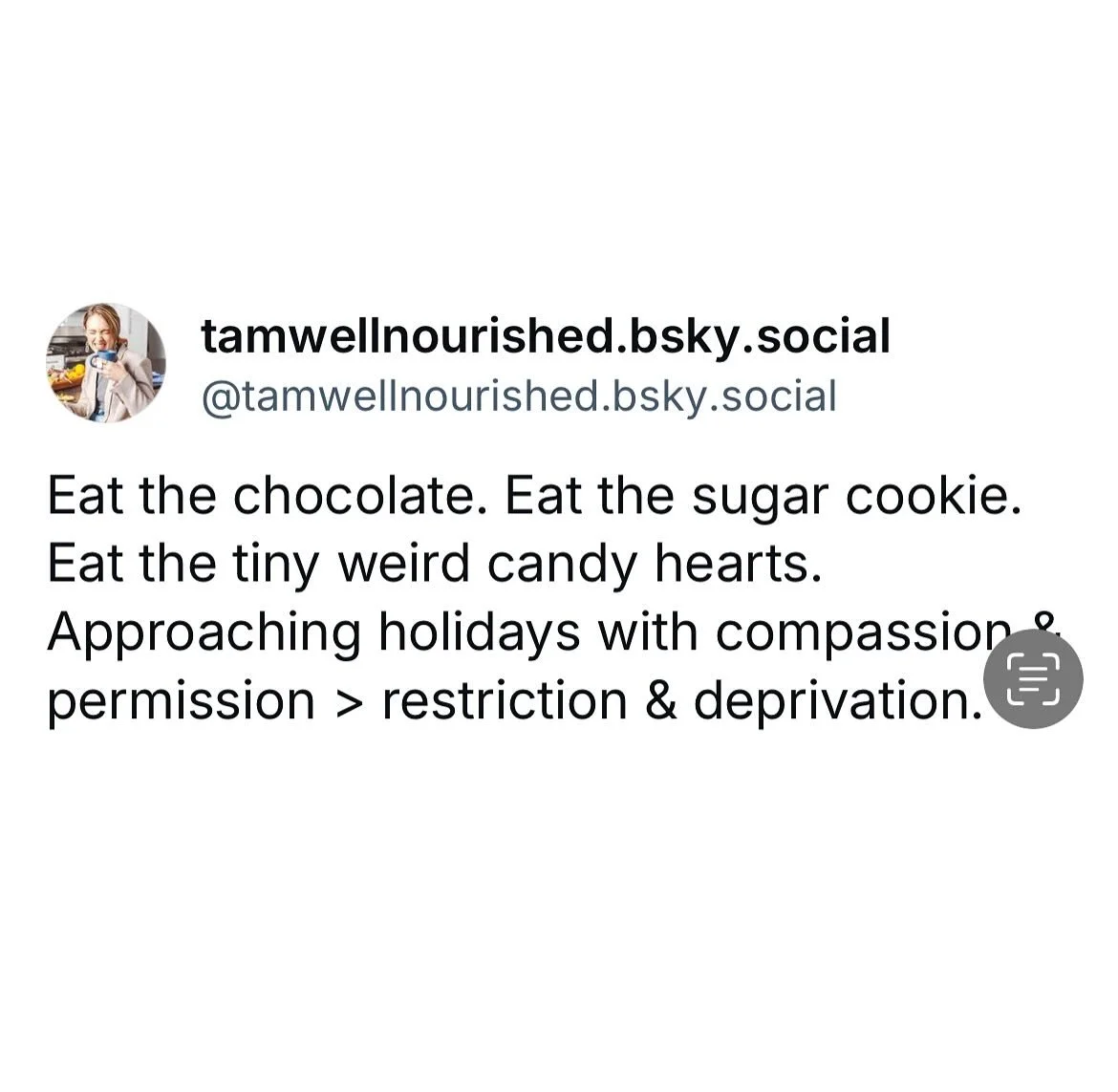 happy valentines from weird al π€
#intuitiveeating #dismantledietculture #nobadfoods #valentinesday #valentine #eatthedamncookie #sugar #unconditionalpermissiontoeat #selfcompassion #nutritionist #antidiet #antidietnutritionist