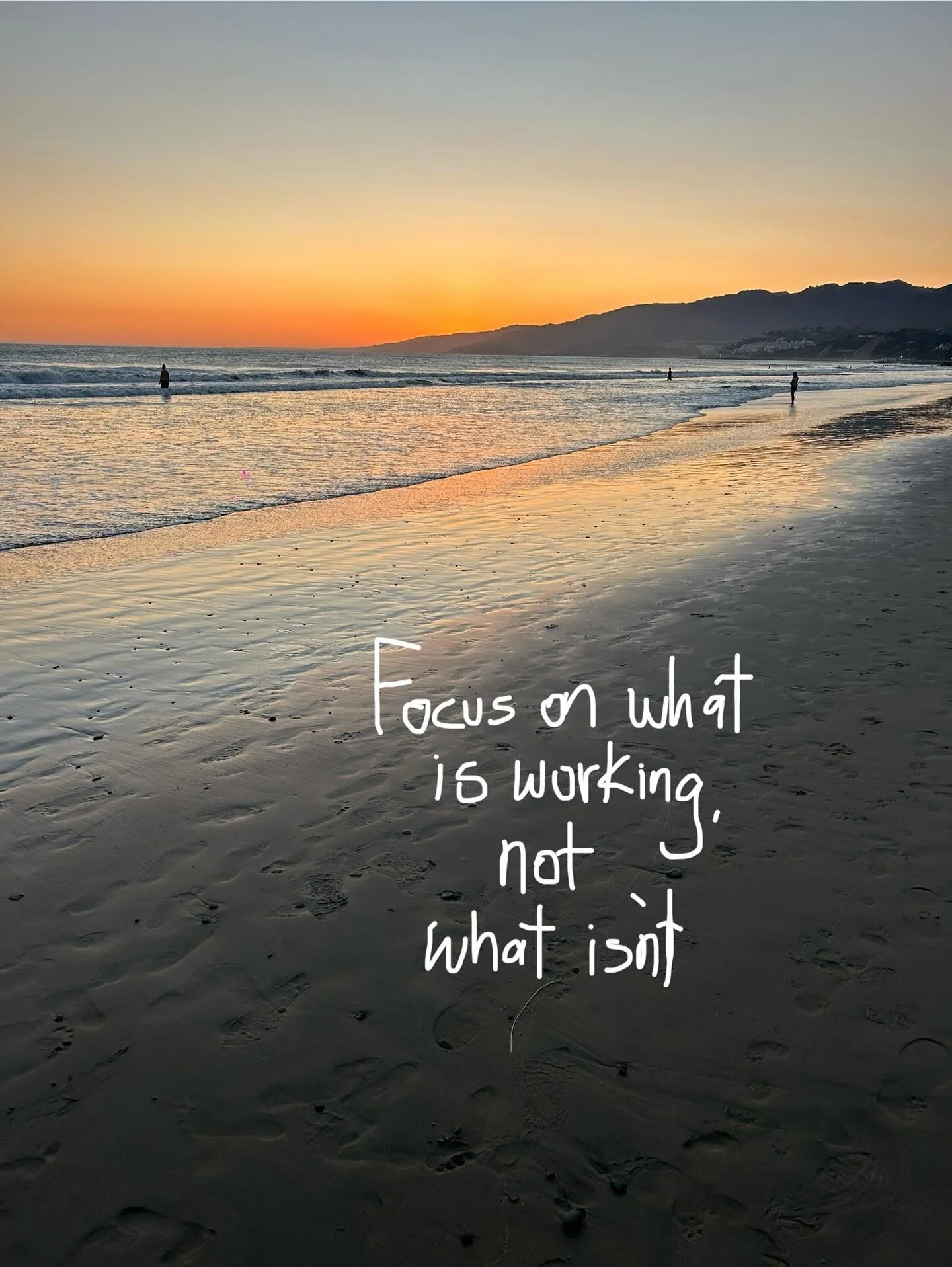 When we focus on everything in life that isn&rsquo;t working out (according to our expectations), we align with that reality. It&rsquo;s all-consuming. The more time we spend there, the more comfortable we get in 𝘁𝗵𝗲 𝘀𝘁𝗼𝗿𝘆 we&rsquo;ve created