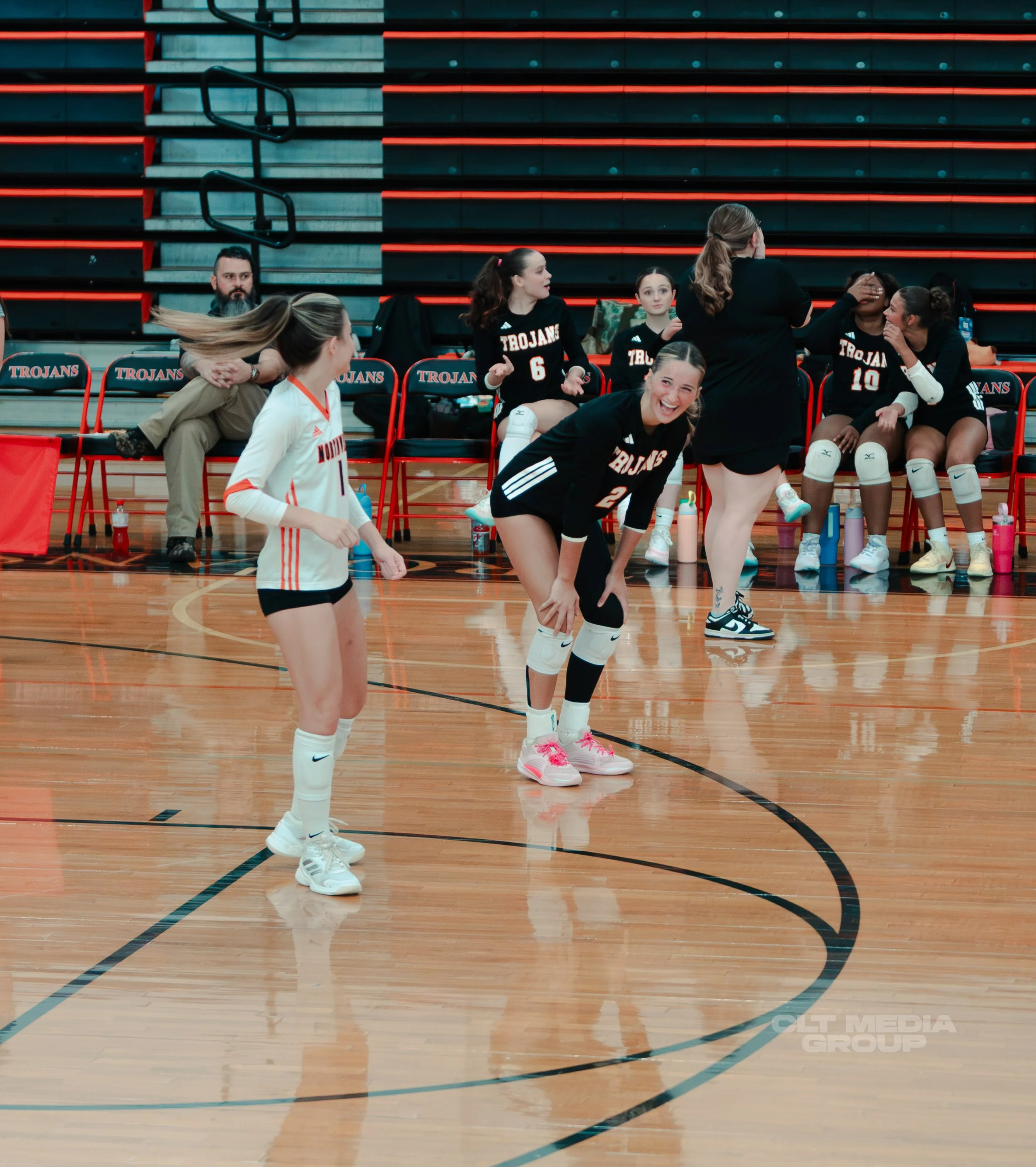 northwest cabarrus high school with the clean sweep vs north rowan