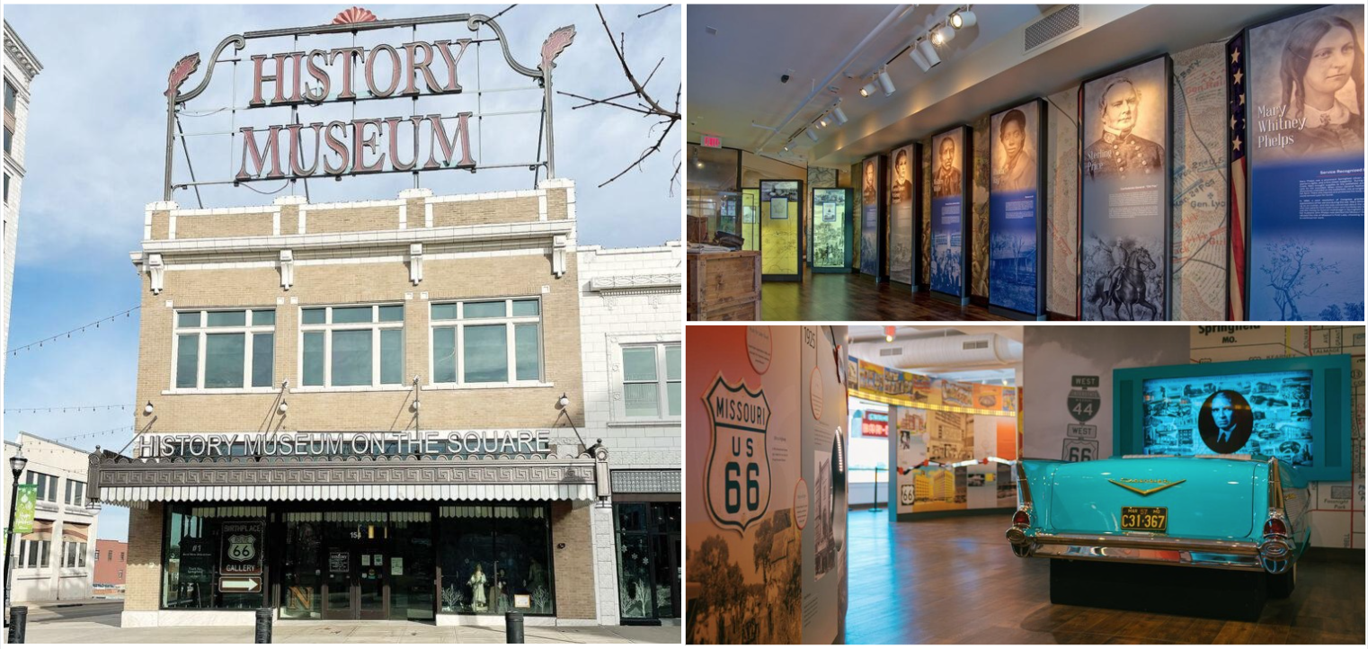 History Museum on the Square in downtown Springfield Missouri