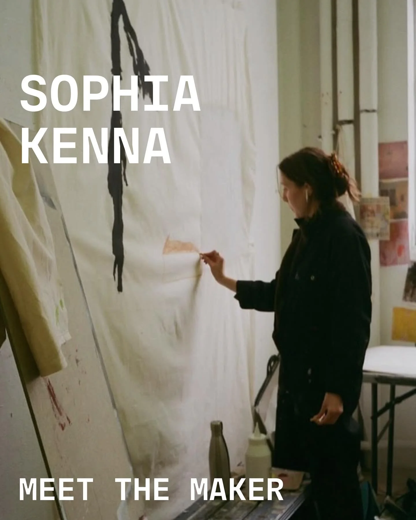Say hello to Sophia @sophiakennaa &mdash; a talented artist working out of Stackwood Studios here in Walyalup (Fremantle). Her pieces are made using a variety of mediums, allowing exploration of textural irregularities. Working with a mix of acrylic,