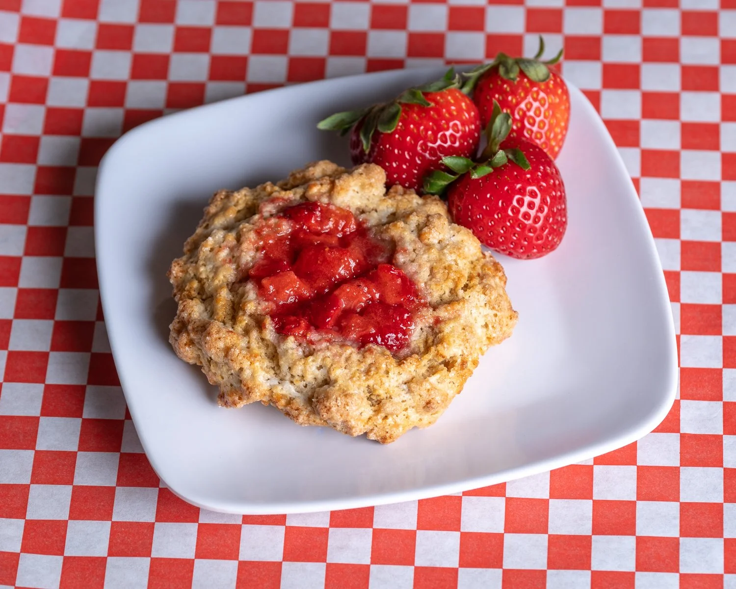 Strawberry Shortcake Scone