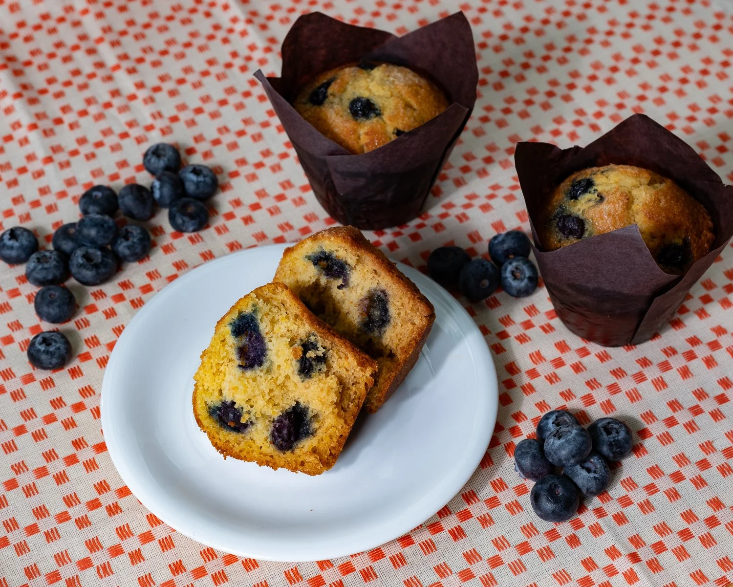 Corn & Blueberry Muffin (WF)