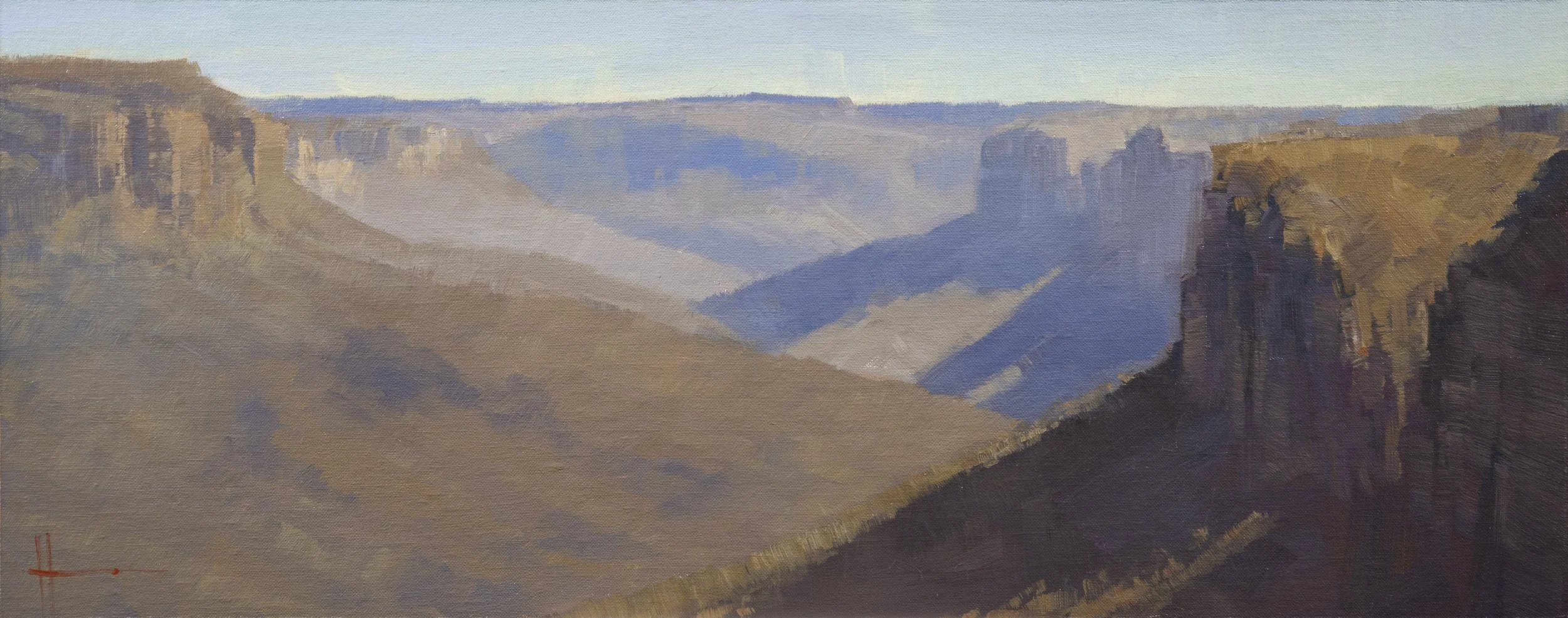 Summer Light over Grose Valley