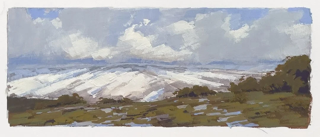 Gouache study