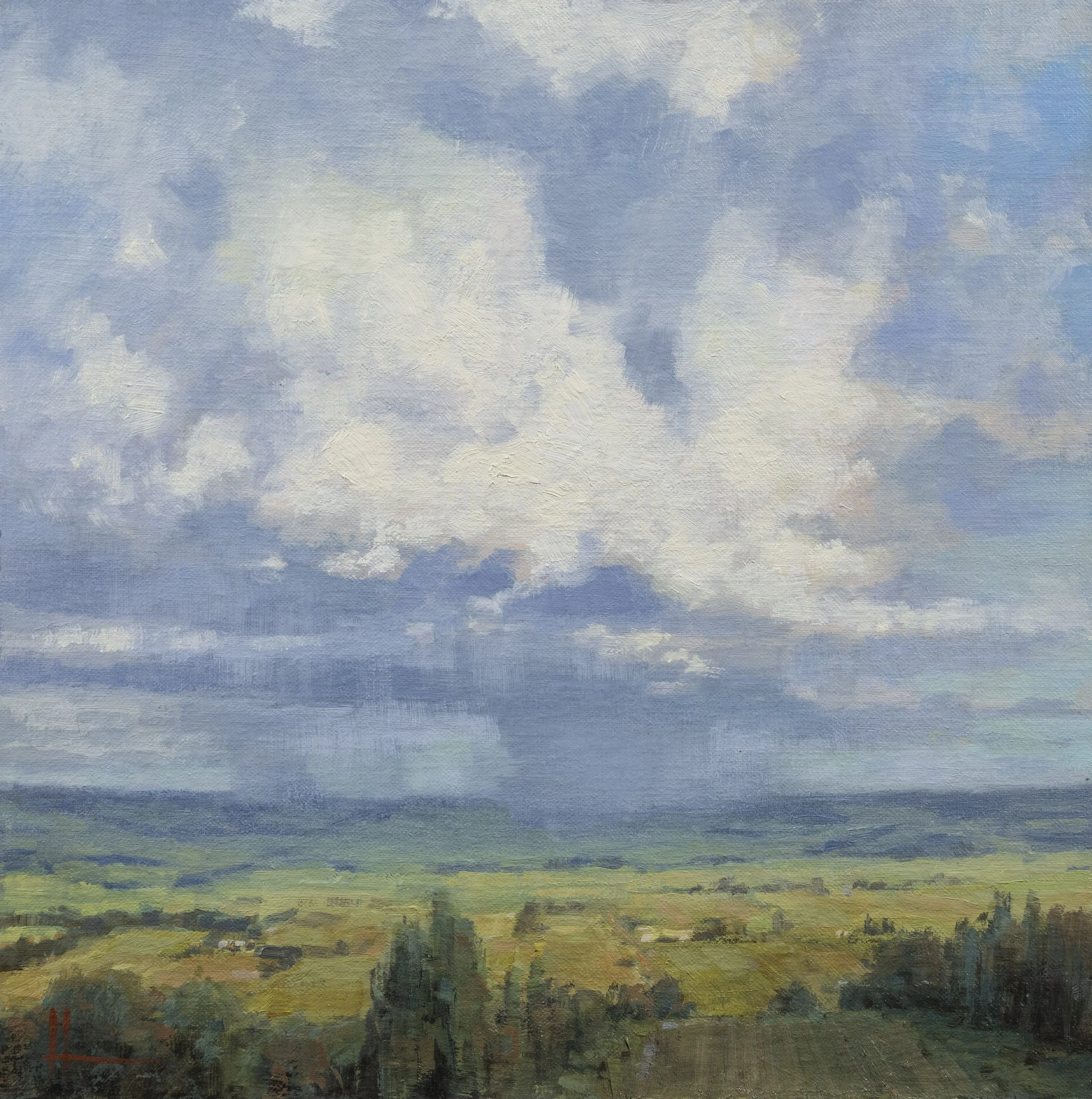 Storm Over Tambo River Valley