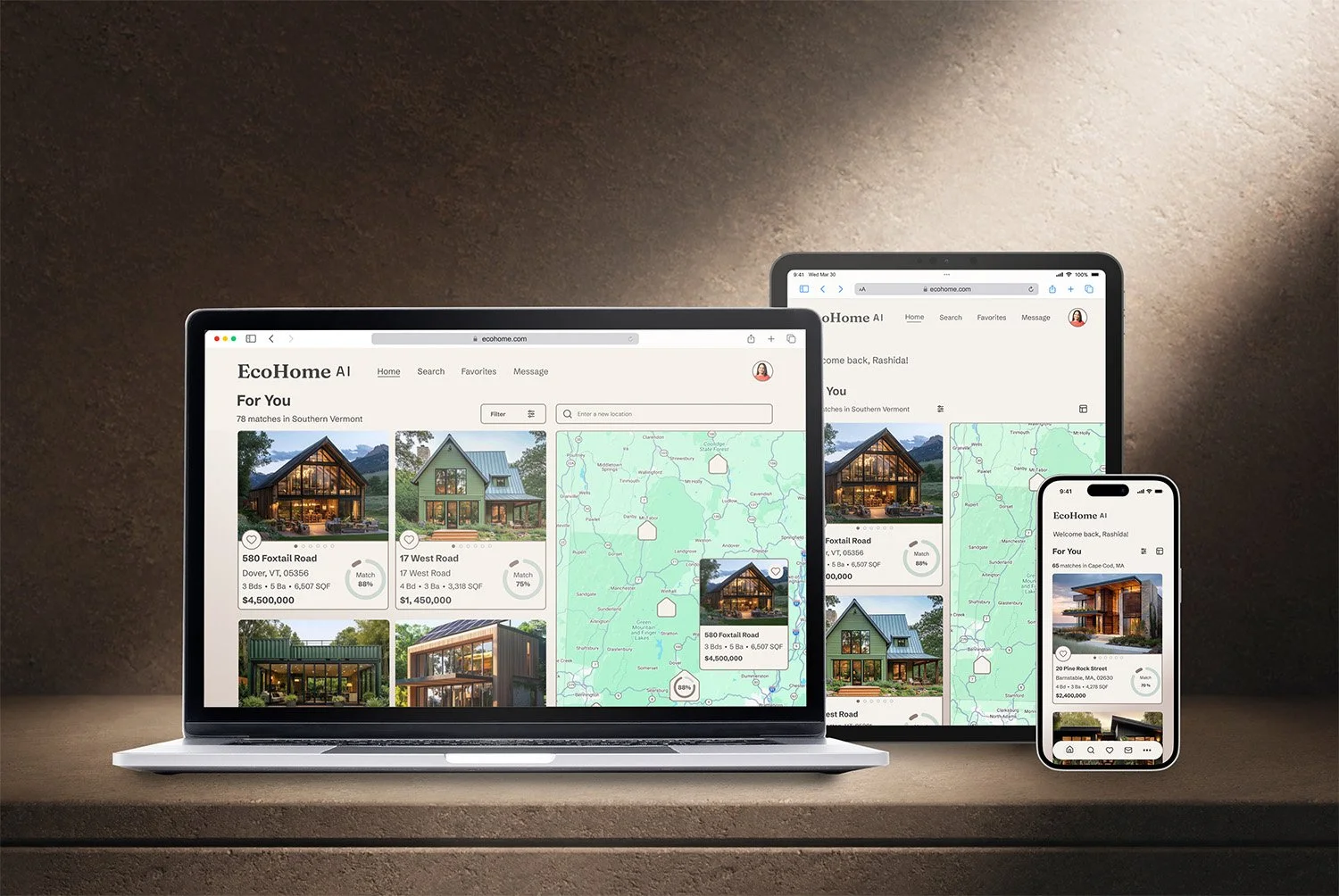 UI Case Study: EcoHome AI