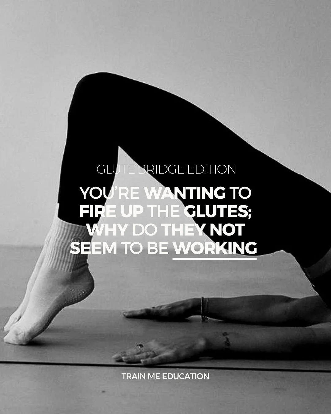 You should be feeling this in your glutes, so why does it always end up in your lower back? Most of the time, it&rsquo;s not a strength issue.

It&rsquo;s a control and positioning issue. If you&rsquo;re not controlling your pelvis, your body will de