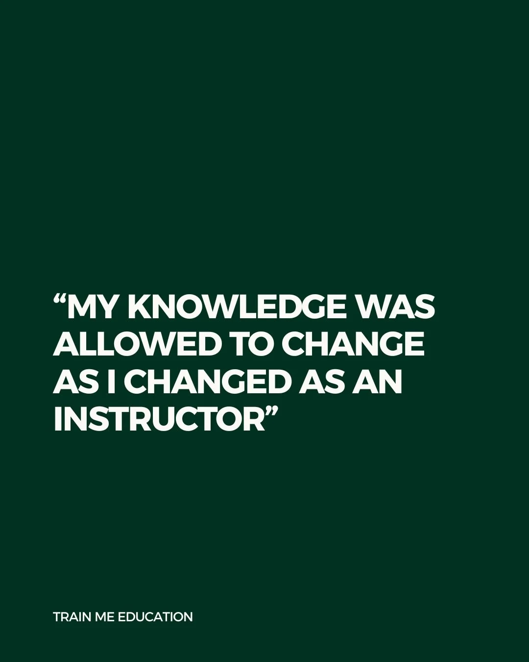 We care deeply about creating an industry where instructors feel empowered to think critically, coach intentionally, and continue evolving throughout their careers. A lot of our content is designed to encourage reflection around the way we cue, commu