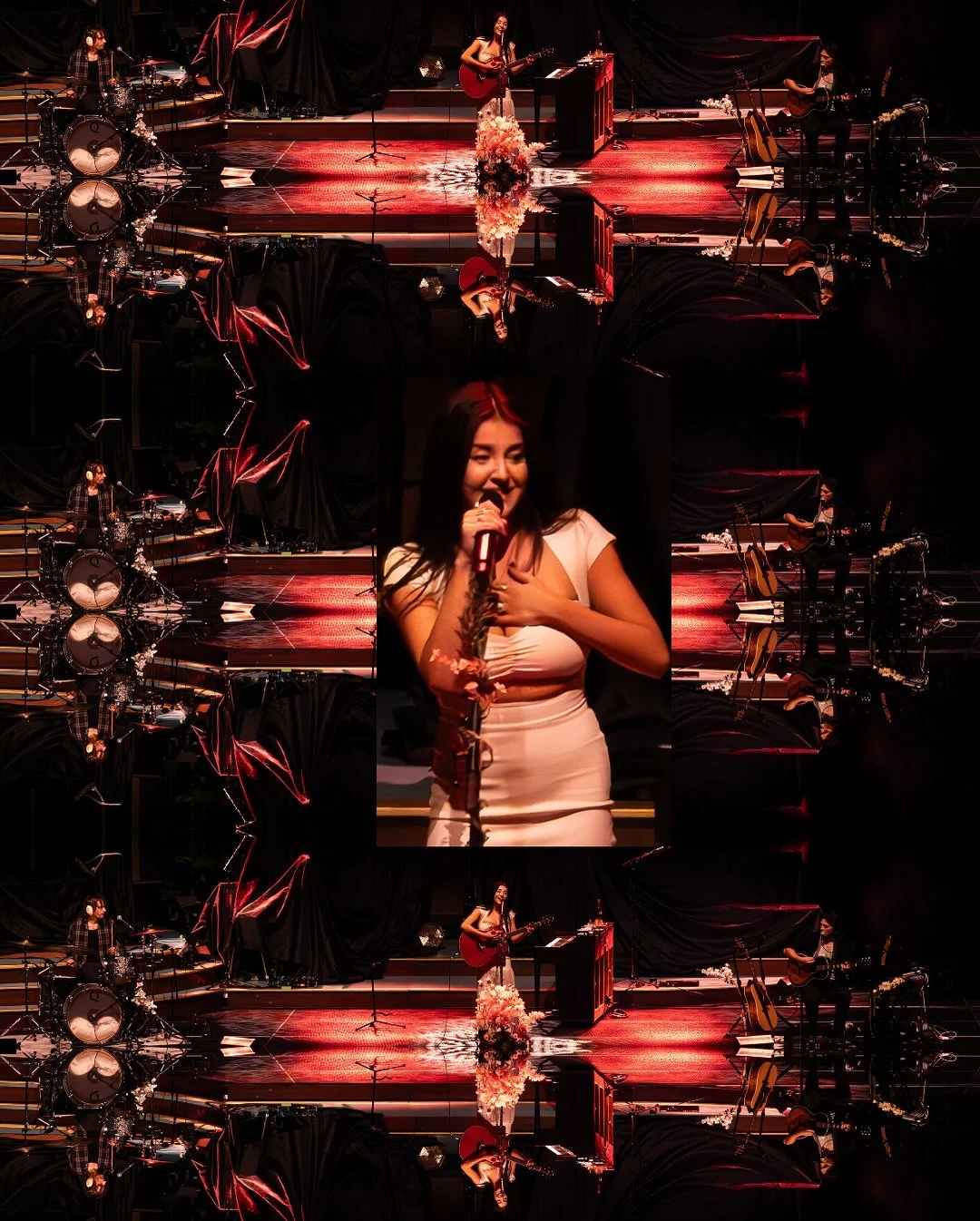 2025.10.27 @devongabriellaa @devonshq with band members @flynn_tanner &amp; @josephunttt performed beautifully opening for @sombr @sombrhq at @billgrahamcivic in San Francisco, CA

I recently learned about Devon&rsquo;s music and would definitely rec