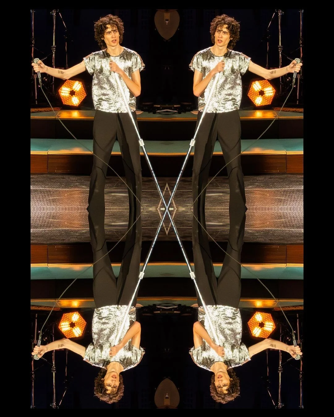 @sombr&rsquo;s concert doubles as a comedy show that I wasn&rsquo;t prepared for 😂 During each show, he has a portion where he invites fans on stage to call their toxic ex. This show, he switched things up and called &ldquo;his ex&rdquo;. While atte