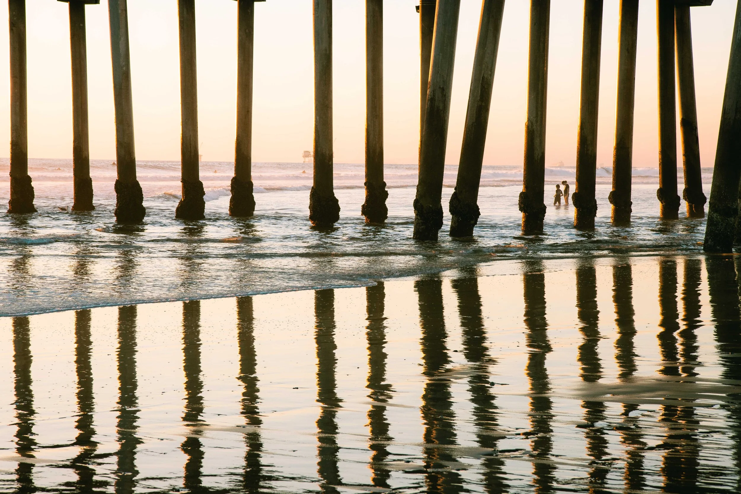 Under The Pier Huntington Beach