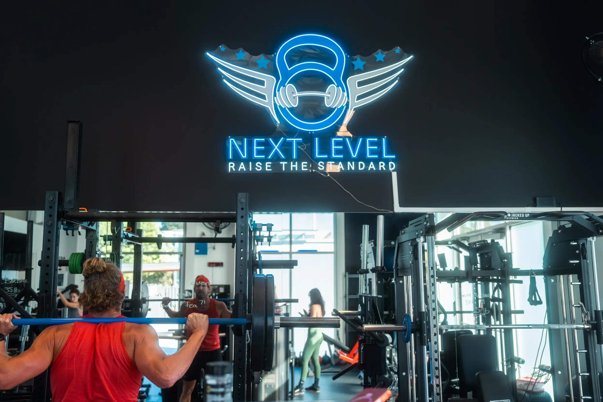 Small-group strength training class at Next Level Fitness in Willow Glen, San Jose