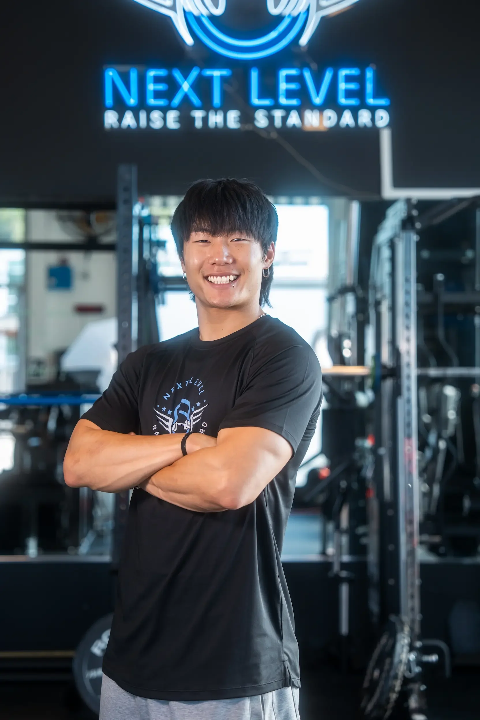 Kaleb Chung, lead programmer and coach at Next Level Fitness