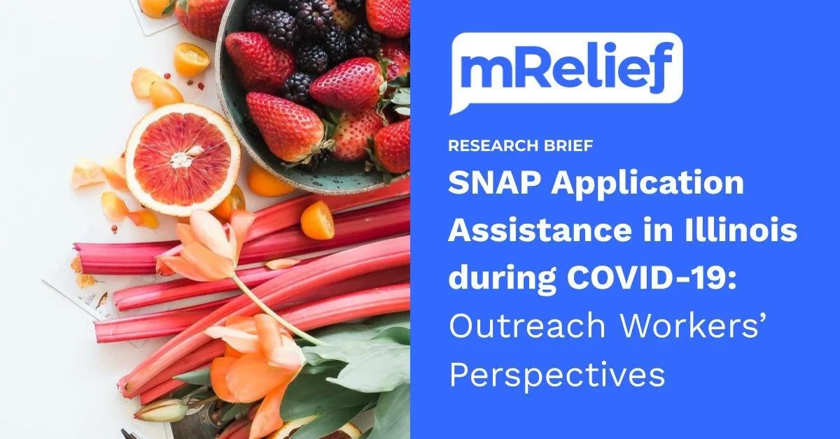 Perspectives on SNAP Application Assistance in Illinois during COVID-19