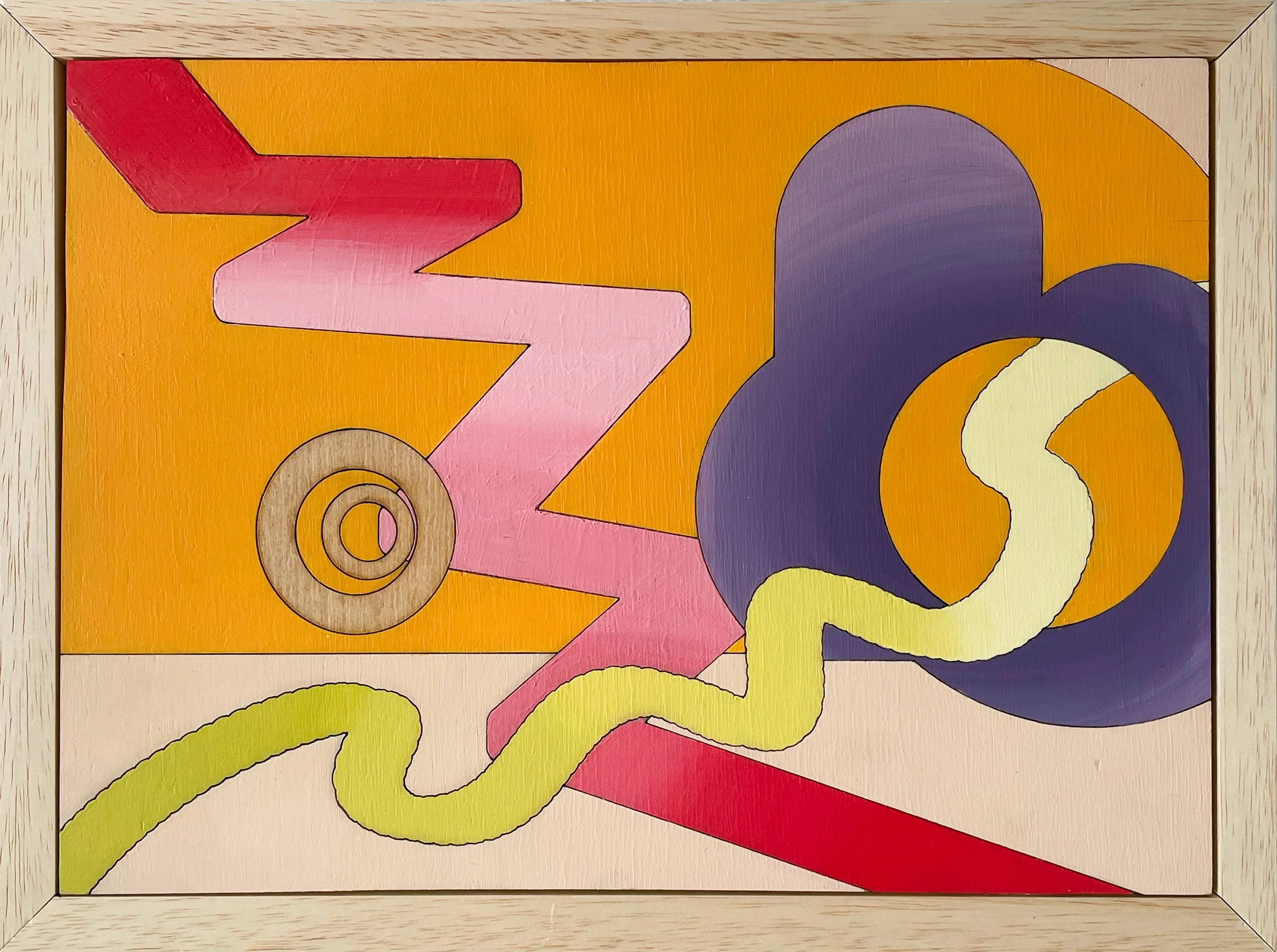 "Earl" | 2024 | Acrylic on wood panel | 11x8 in