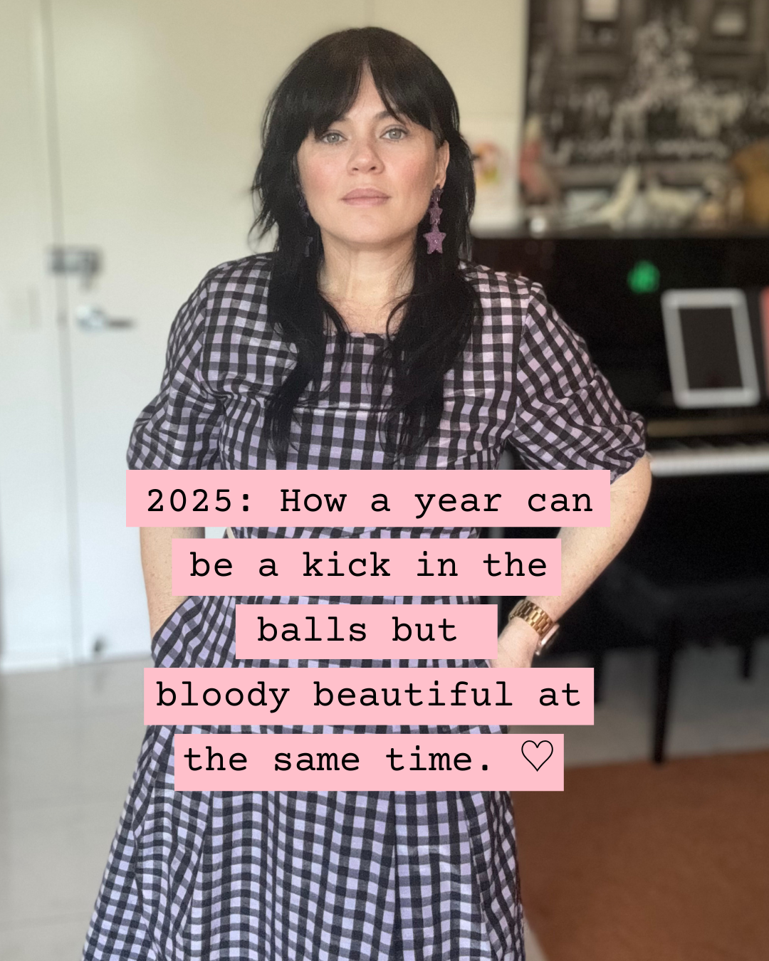 2025: Grief, Creative Change, and Redefining Success as an Artist