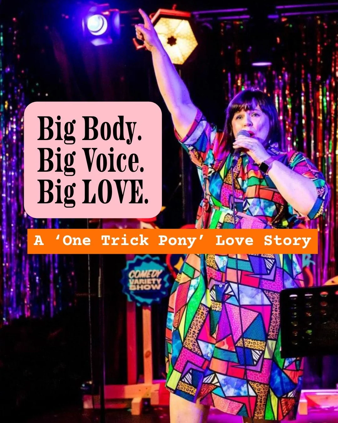 These photos span years. Different bodies. Different stages. Same big voice &amp; heart.

When a show embraces the absolute shiz out of diversity, uniqueness and talent, it becomes easier to give yourself permission to go hardcore you.

@one_trick_po