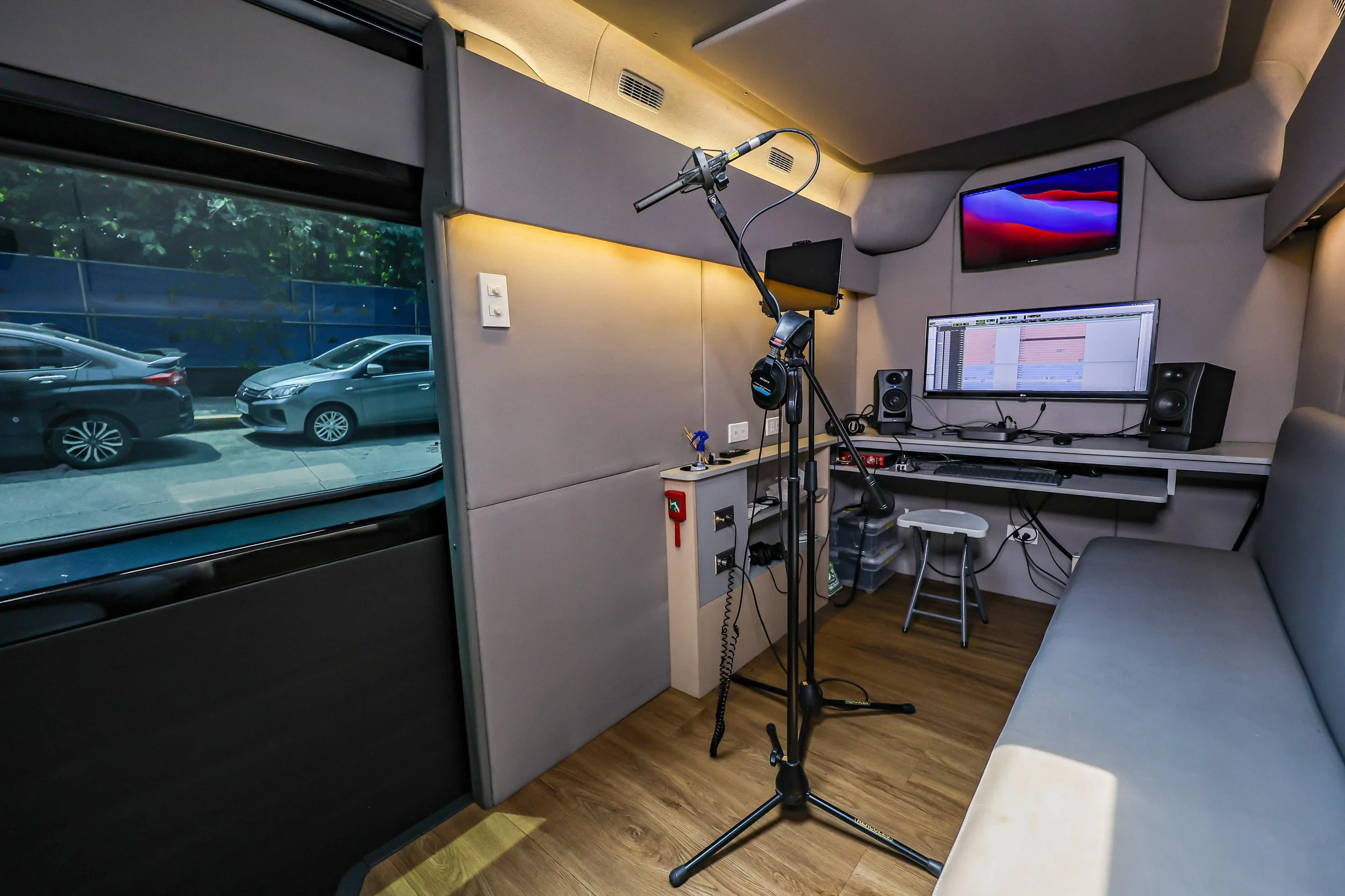 Optimal Hit Studio Layout Top-tier Mobile Recording Studio for Brands & Artists | Hit Productions