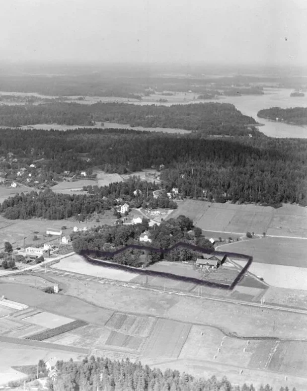 Knivsta stadspark / 1938 / ateljé trakt