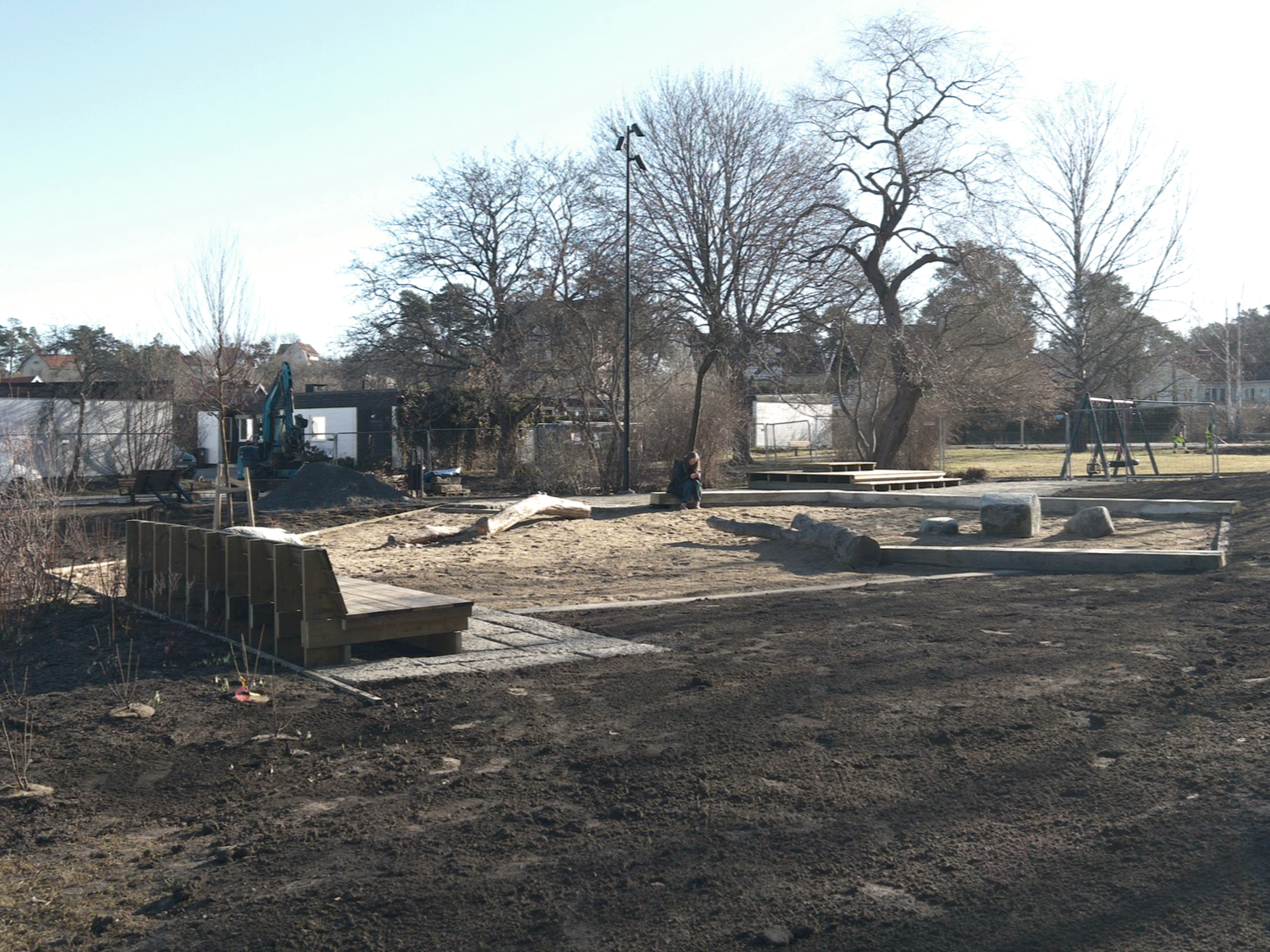 Trollparken / ateljé trakt / ombyggnad park / lekmiljö