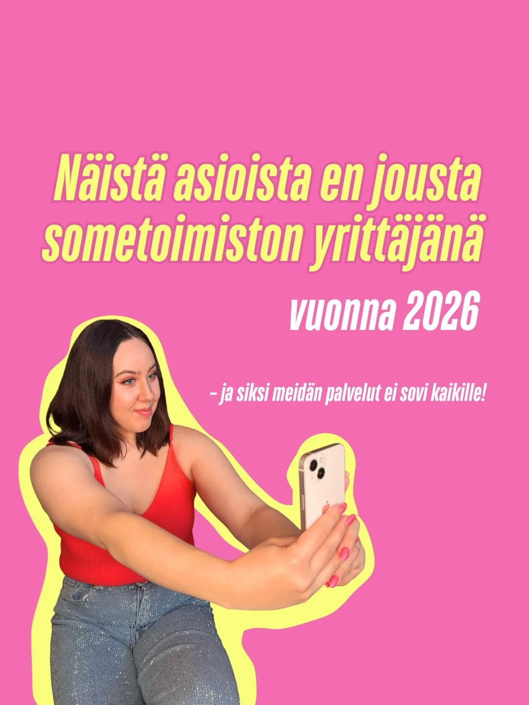N&auml;ist&auml; asioista m&auml; en jousta, ja niihin on kaikkiin hyv&auml; syy!💓

Kaiken l&auml;ht&ouml;kohtana on se, ett&auml; meid&auml;n asiakkaat saa onnistumisen kokemuksia, luotettavan kumppanin ja rahalleen vastinetta. 

📸 Kun sis&auml;lt