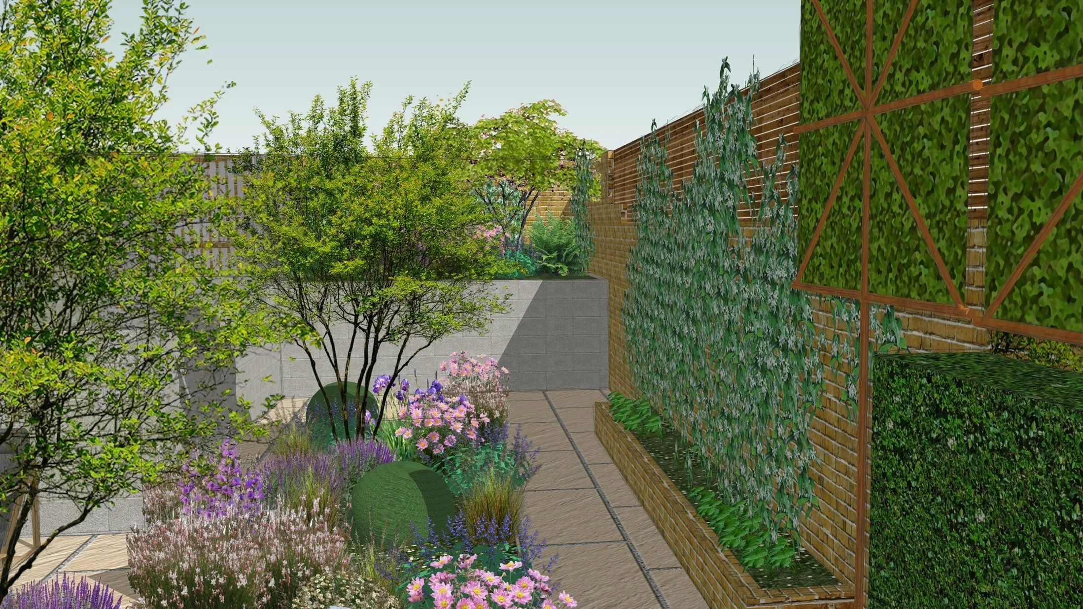 Rear Wall - 3D Design Model