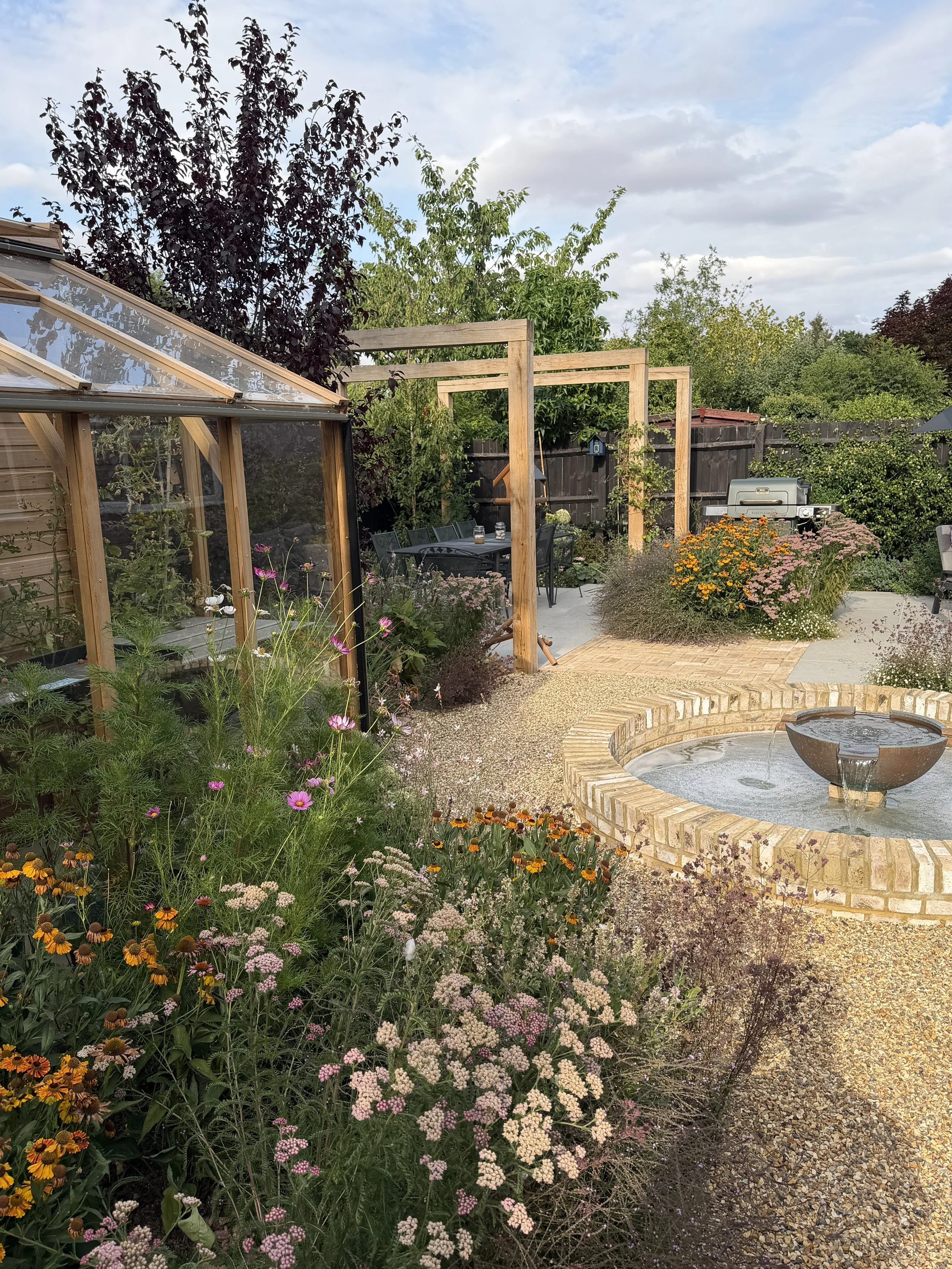 Modern Naturalistic Garden, Chilterns, March, 2026