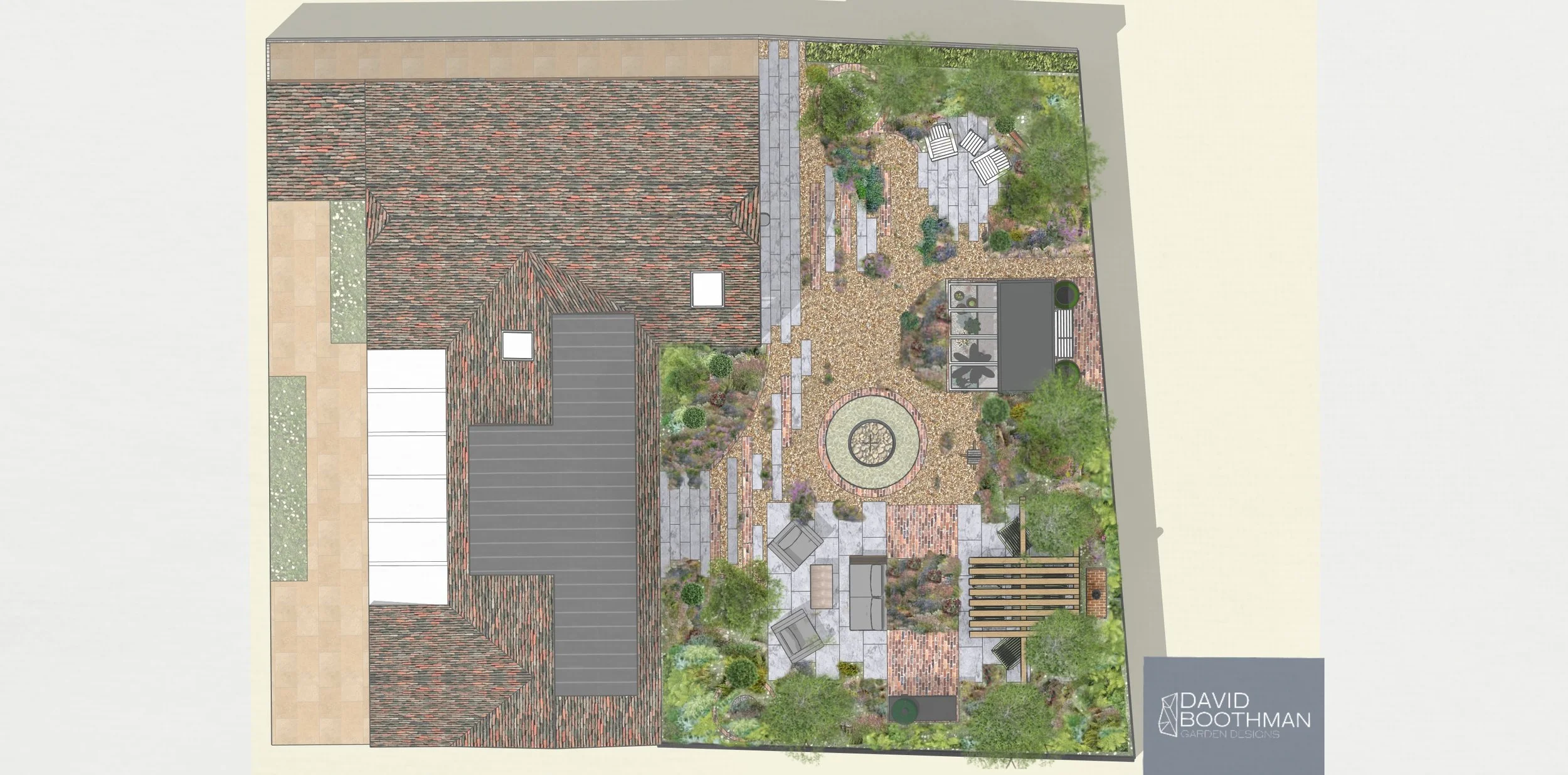 Family Garden design plan