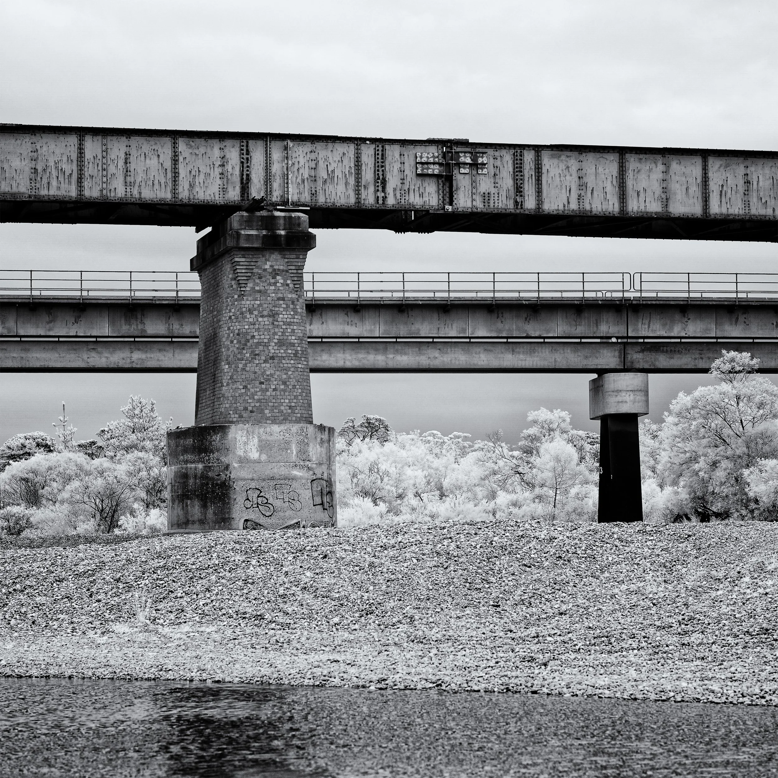 Two bridges. 2026, Stratford, Victoria, Australia