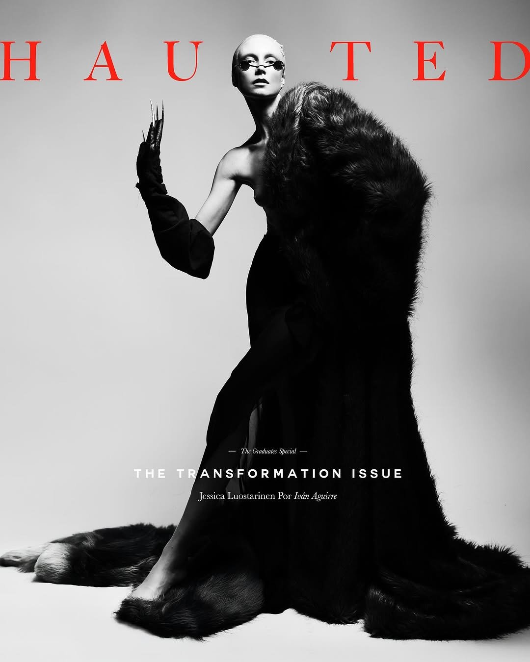 HAUNTED MAGAZINE COVER & EDITORIAL