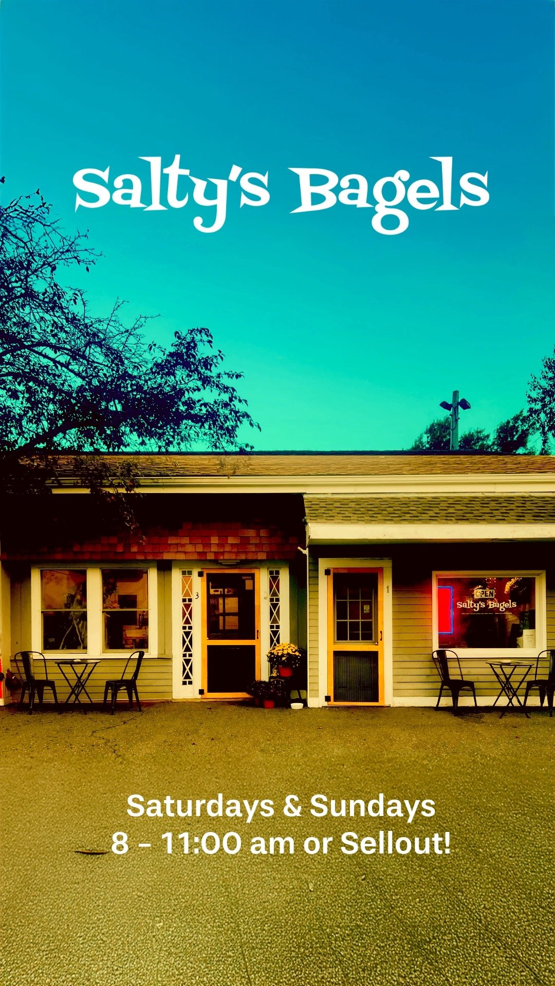 Howdy Cape Ann 🥯🥯🥯 ❤️❤️❤️!!!

We'll be open Saturday &amp; Sunday 8:00 am - to sellout at 1 Whistlestop Mall in Rockport.

Bagel of the Week: Jalape&ntilde;o Cheddar!

Additional Pop-up @treatbakingcompany in Hamilton Saturday, 12/06 - 8:00 am to 