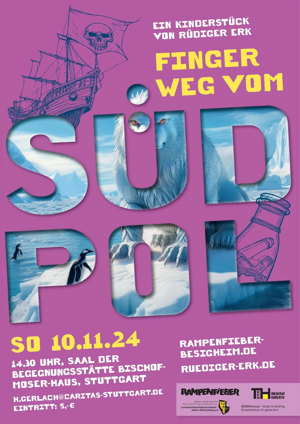 Finger weg vom SÜDPOL