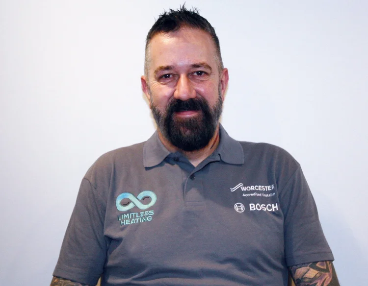 Chris Muir, operations director at Limitless Heating