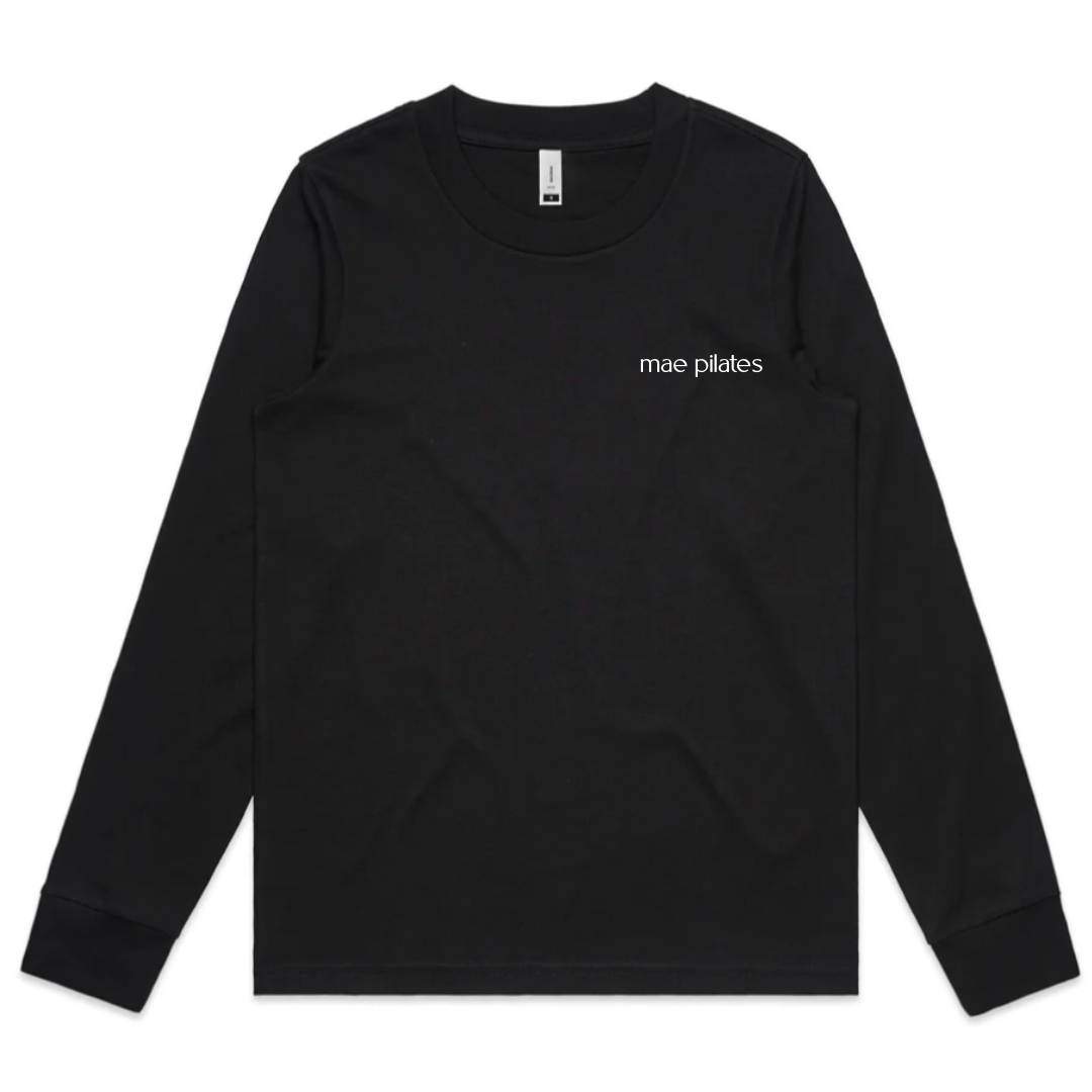 Mae Long Sleeve Top - Black