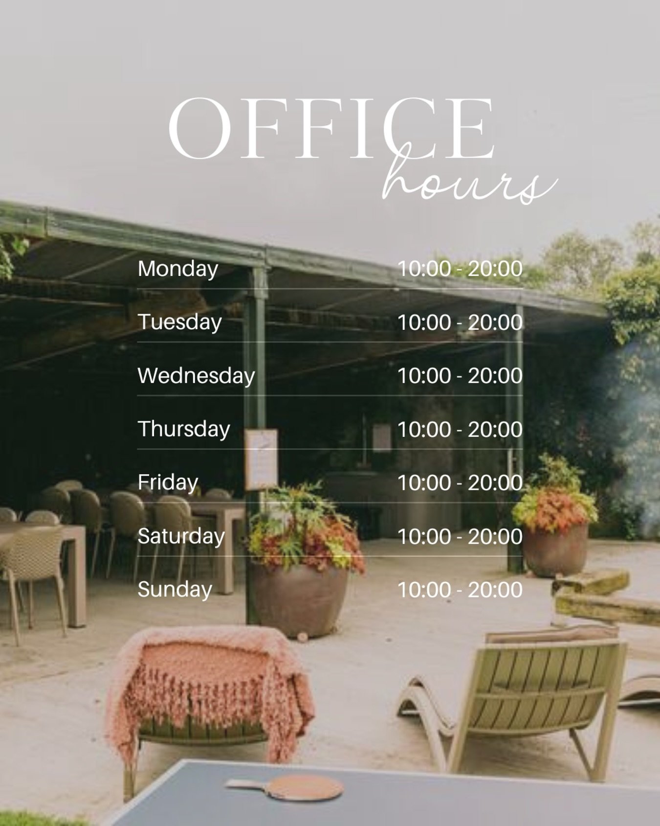 Keeping the lines open just for you! Reach out during our office hours and let&rsquo;s boo you in for a stay at #fitzofinch