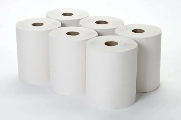 2 Ply Pure White  Continuous Roll Towels 150m x 6 Rolls      77 cases