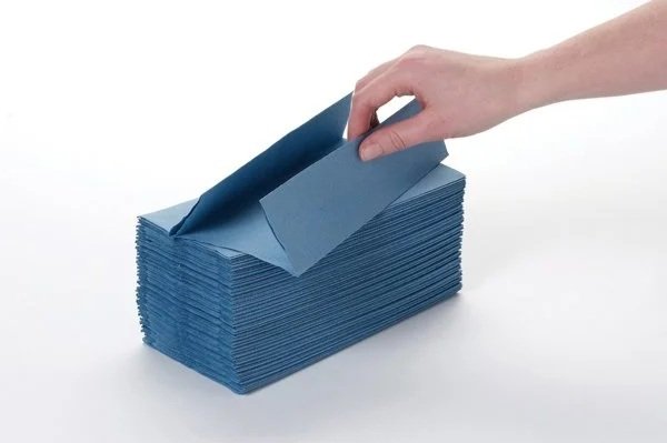 1 Ply Recycled Blue C-Fold Hand Towels x 2640      90 cases