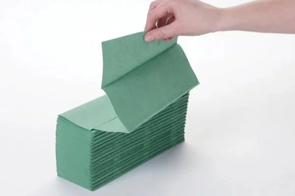 1 Ply Recycled Green Z-Fold Hand Towels x 3000    90 cases