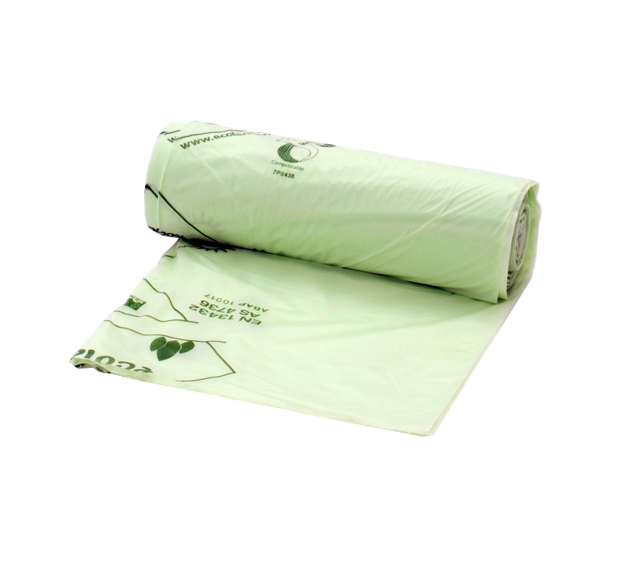 80 litre Green Compostable Liners  40 rolls of 10 ( 400 )  56 cases
