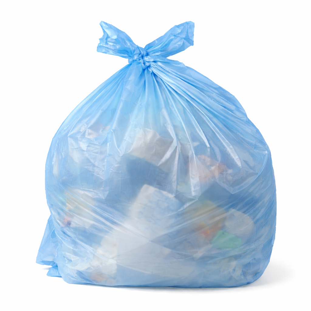 90 litre Blue Refuse Sacks x 200  15kg   Heavy Duty   108  cases
