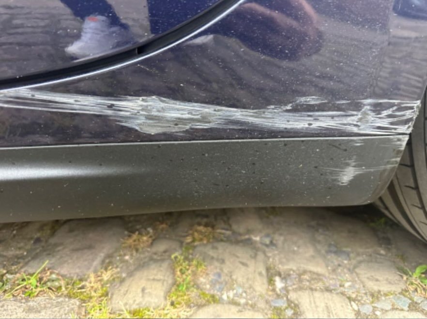 Maserati having few imperfections addressed today. This car now truly looks like it should and will soon be having a full detail and 2 stage polish to bring the paint back to its natural gloss. 

www.beesmartcarcare.com 
For more information