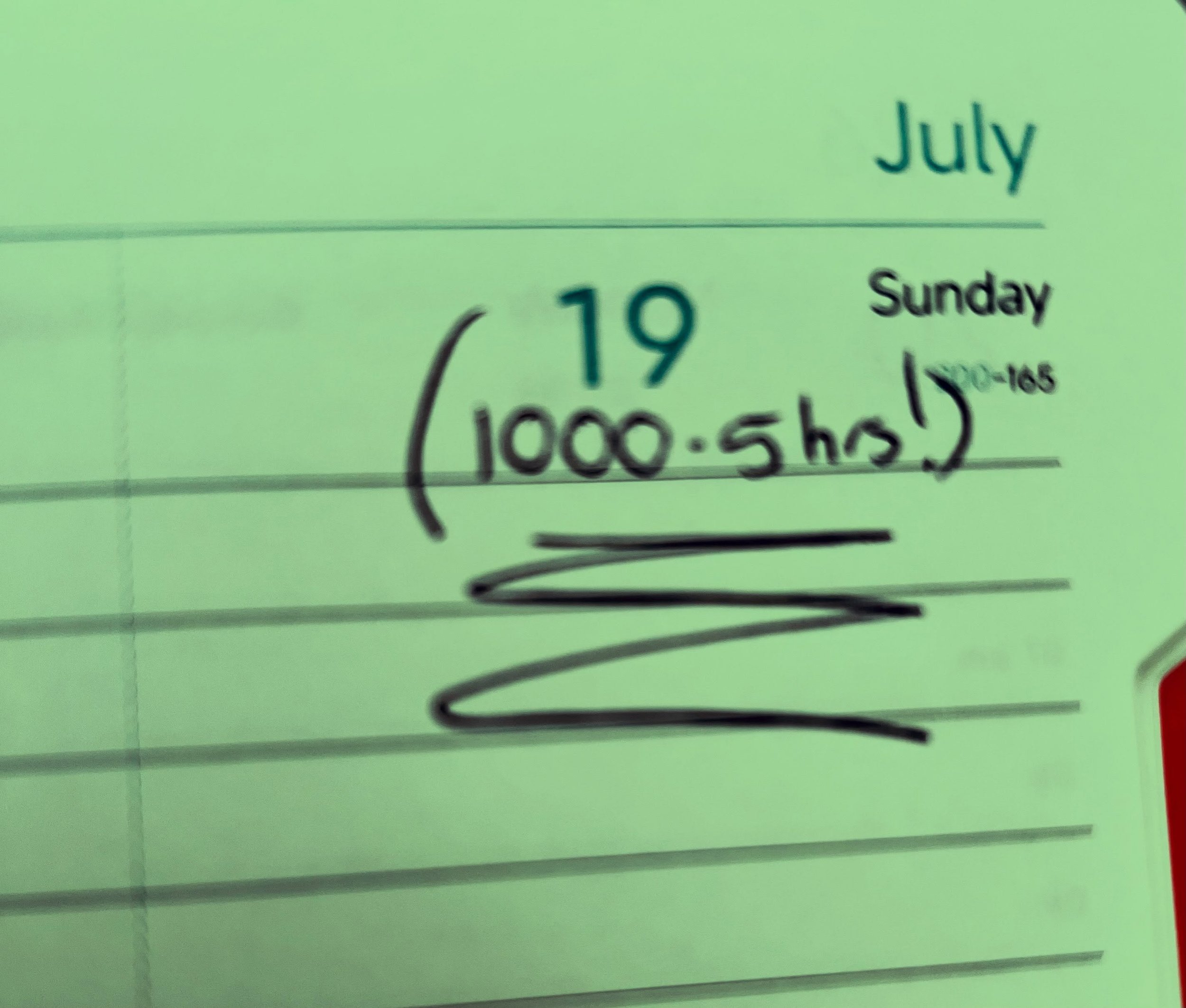 Yes, I still keep a running total of my client hours, and this happened last weekend 🥳. Reaching over 1000 hours of work with my clients is fabulous, and I feel honoured that I get to play a part in people&rsquo;s journey through therapy 🥰. On to t