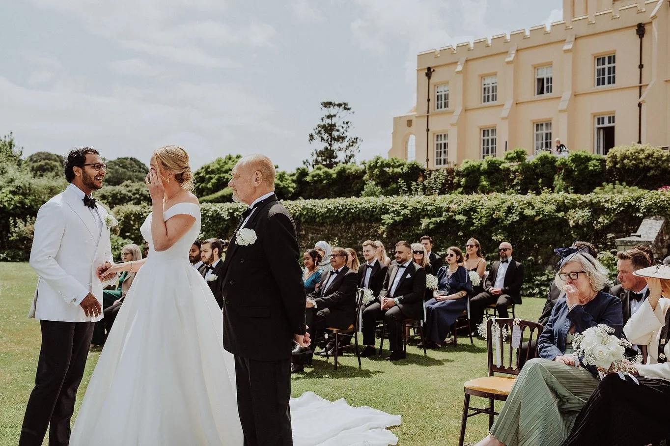 They say timing is everything...and for these two, it was spot on!

From dodging showers to basking in bursts of summer sun, Emily &amp; Reekesh&rsquo;s June wedding at Pentillie was the perfect blend of romance and just the right dash of unpredictab