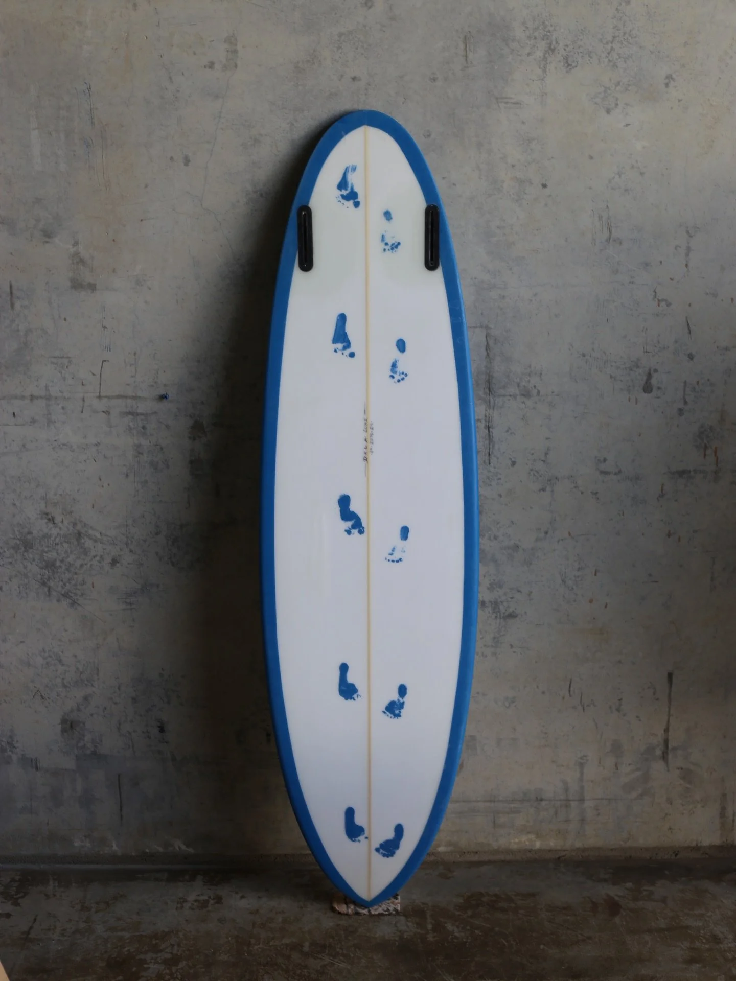 6&rsquo;4 Twin ~ Baby footprints by daughter Emilia for Luke 💙 

Glassed by @brentonfrancis