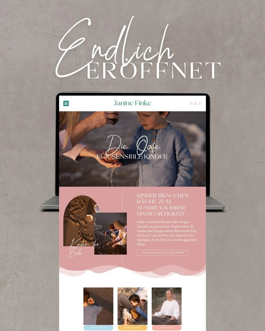 Zu Beginn unserer Zusammenarbeit haben wir die Mission von @janine_finke n&auml;her beleuchtet und welchen Impakt sie in der Welt haben m&ouml;chte. Auch wollten wir in ihrem Fall einen Namen finden, der ihre Seelenarbeit repr&auml;sentiert. 

Durch 